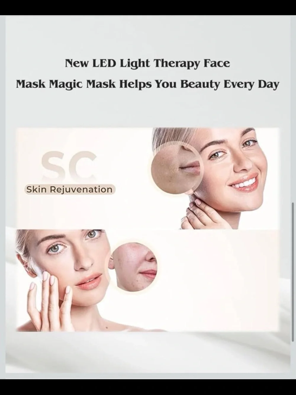 led red light therapy mask - Picture 4 of 6